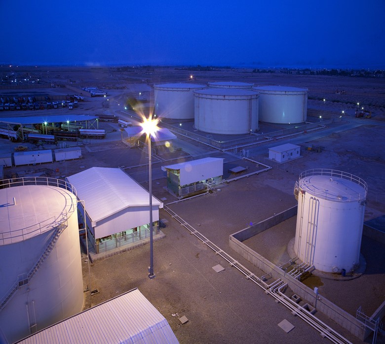 احداث و راه‌اندازی مخازن نیروگاه توربین گازی الصدر عراق