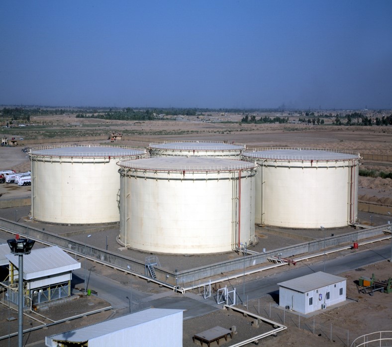 احداث و راه‌اندازی مخازن نیروگاه توربین گازی دبیس عراق
