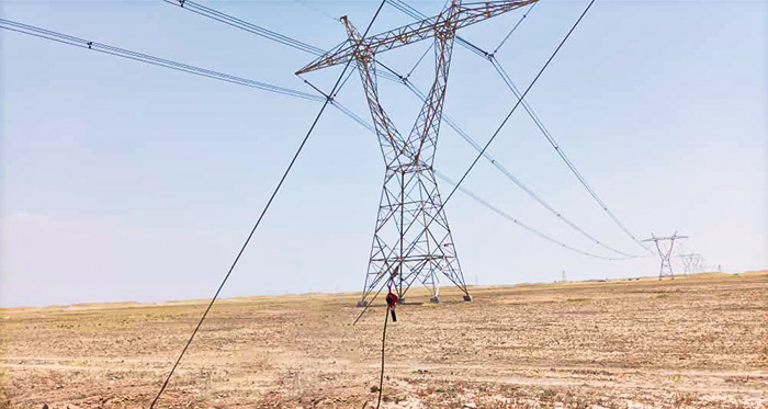 احداث خط انتقال برق 33 کیلو ولت به ایستگاه تقویت فشار سیاه مکان به طول 21 کیلومتر-طرح خط لوله اتیلن غرب کشور