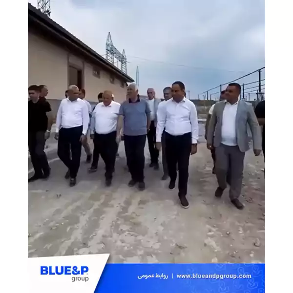 رئیس‌جمهور ارمنستان و وزیر زیرساخت کشور از پست برق نوراوان بازدید کردند